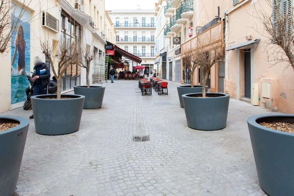C16 - 2 Bdr Rue Antibes 4 Min Palais Festivals - Ac & Terrace Apartment Cannes Exterior photo